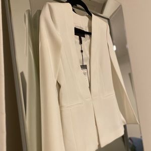 BCBG Upas Cape Jacket - White